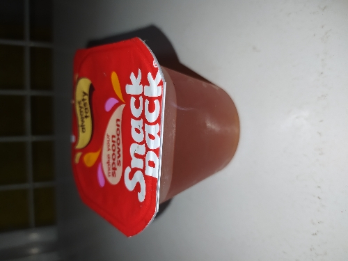 GELATINA DE SNACK PACK MELOCOTÓN