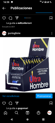 Pastilla Ultra Hombre