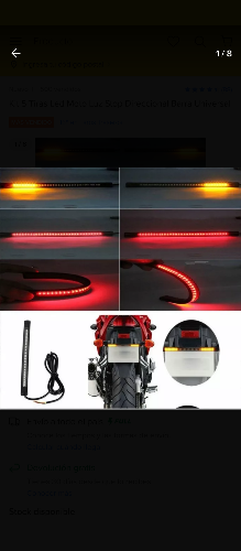 Barra led con direccional
