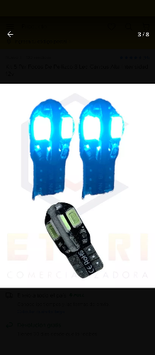 Led de pellizco c/u
