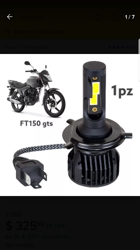 Foco led moto