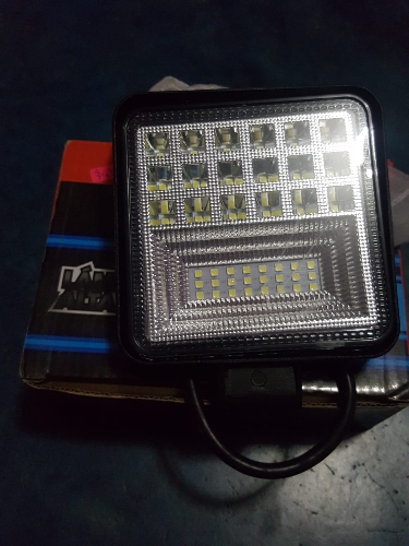 Faros cuadrados camioneta