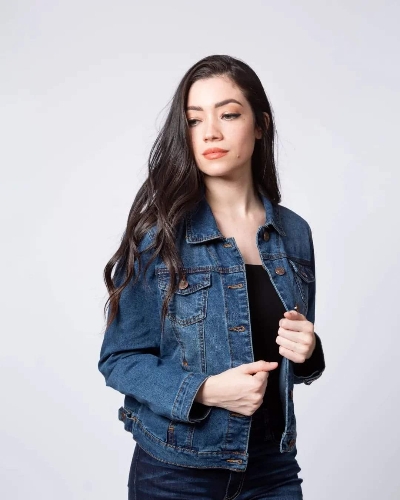 Jacket Mezclilla talla S