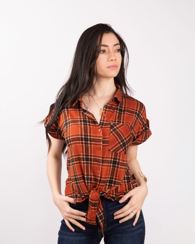 Blusa Terracota talla L