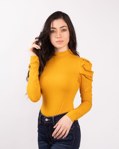 Body Mostaza talla M