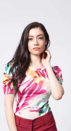 Blusa Print talla L