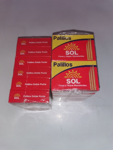 Palillos Dientes El Sol