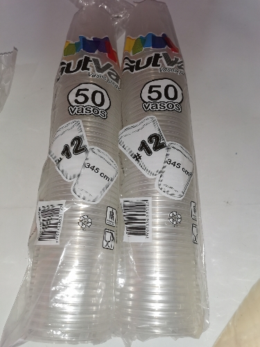 Vasos 12onz Transparentes