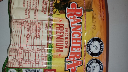 Salchicha Ranchera Zenu x14