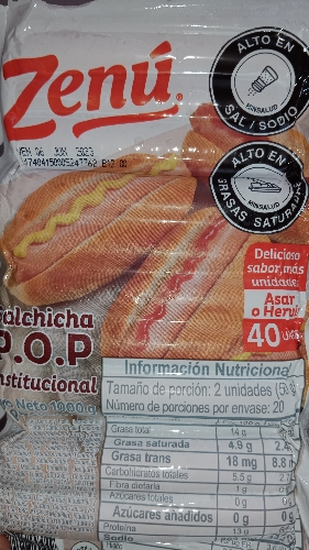 Salchichas PoP Zenu x40