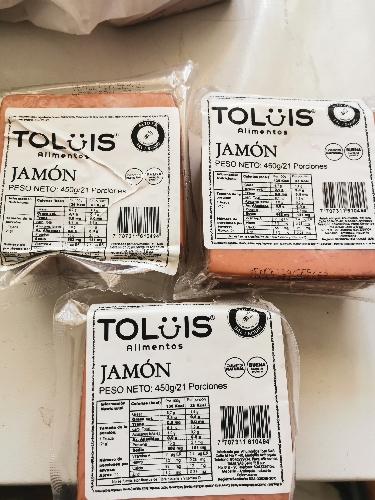Jamón Sanduche Fricar x230g