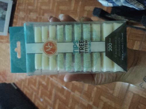 Tips cuadrado natural Mc
