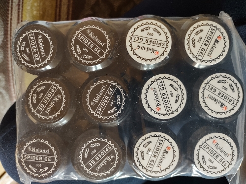 Gel spider blanco klz