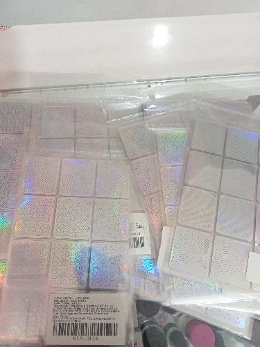 Sticker holográfico paquete de 5piezas