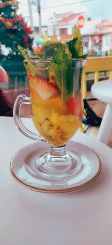 Aromática infusión de frutas