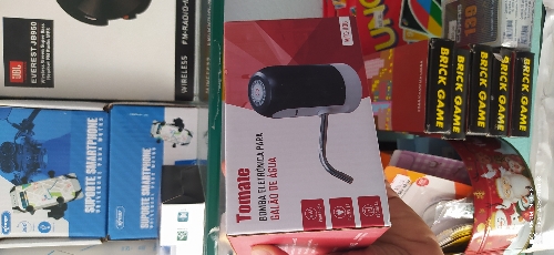 Bomba de água recarregável