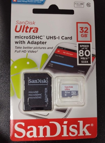 Cartão de memória 32G