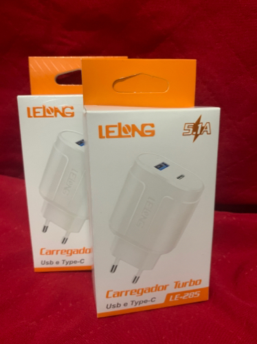 Fonte tipo C e USB