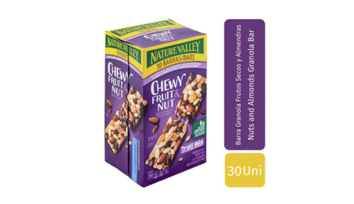 Barras Nature Valley Mixtas de Frutos Secos y Frutas