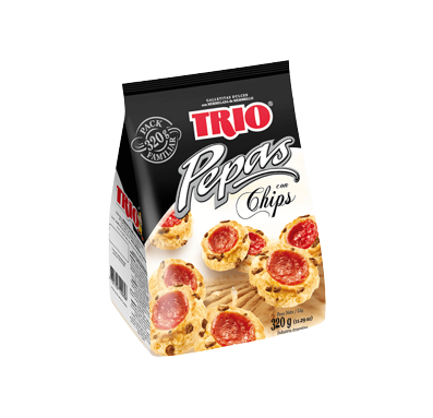 Trio Pepas chips x500g