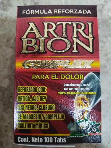Artribion complex rojo 100tab