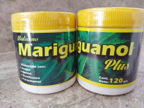Gel Mariguanol plus amarillo 125 g