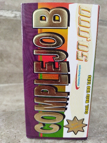 Complejo B morado 100 pz