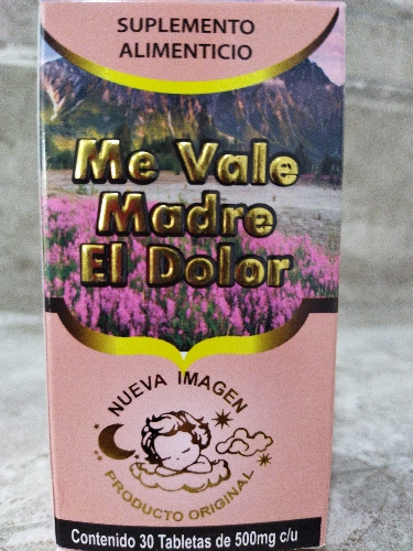 Me vale madre el dolor 30 pz