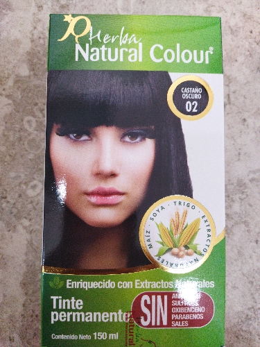 Tinte Natural colour 02 Castaño Oscuro