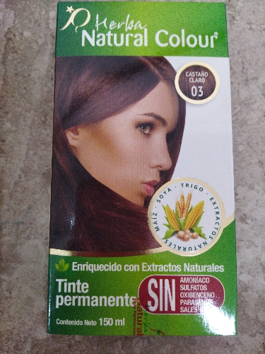 Tinte Natural colour 03 Castaño Claro