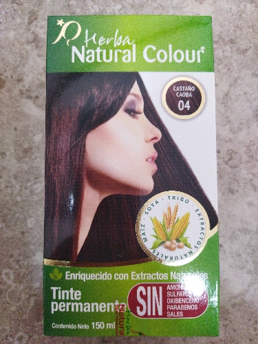 Tinte Natural colour 04 Castaño Caoba