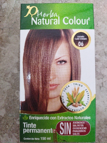 Tinte natural colour 06 Castaño claro dorado
