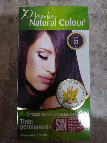 Tinte natural colour 22 Uva
