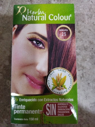Tinte natural colour 23 Borgoña