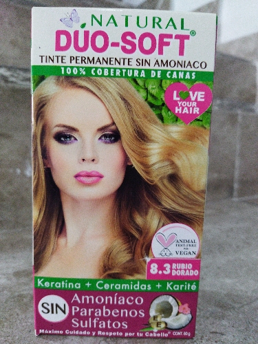 Tinte Duo soft  8.3 Rubio dorado