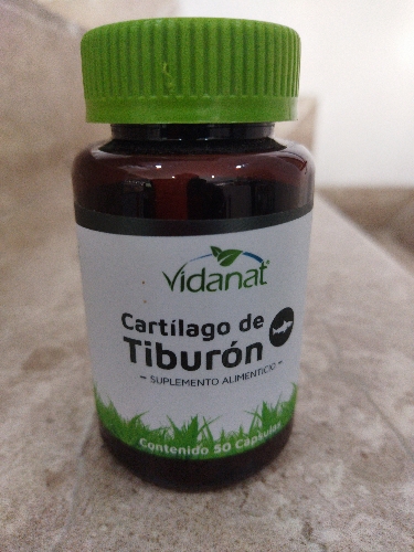Cartílago de tiburón 50 pz