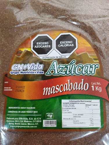 Azucar mascabado 1kg