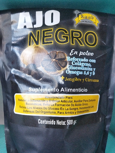 Ajo negro polvo 500gr