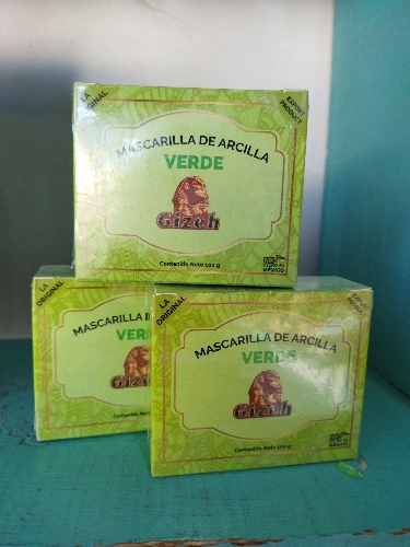 Mascarilla de arcilla verde 100g