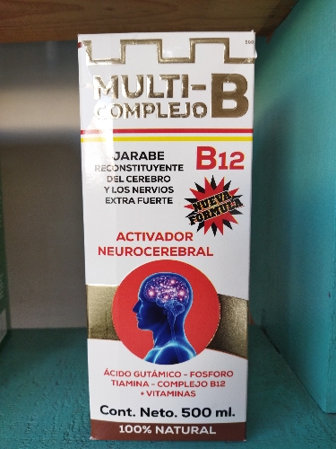 Multli complejo B jarabe 500 mil