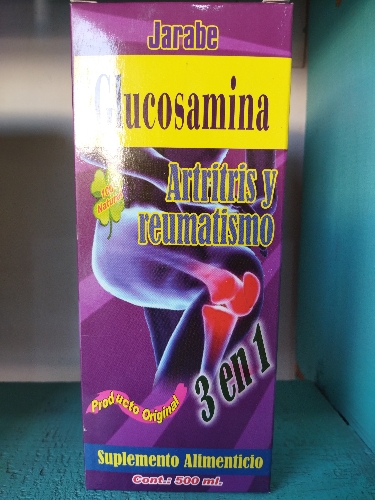 Glucosamina 3en1 jarabe 500mil