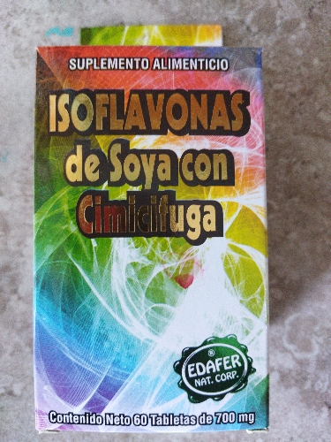 Isoflavonas de soya 60pz