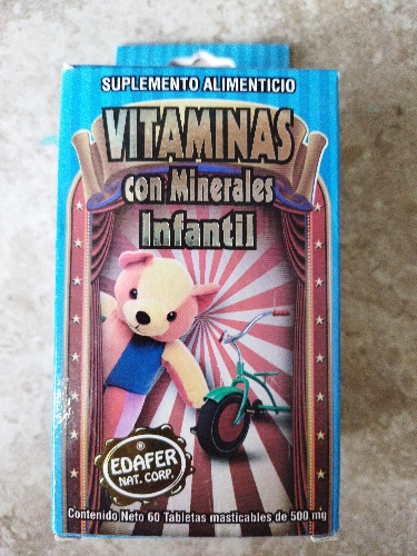 Vitaminas Infantiles 60 pz