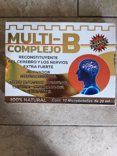 Multi complejo B ampolletas 10pz