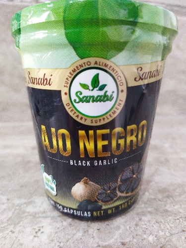 Ajo negro cápsulas 150 pz