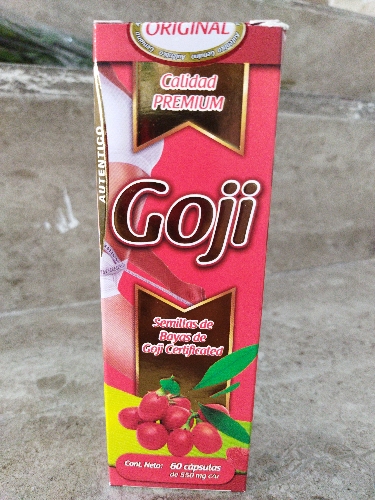 Bayas de Goji 60 pz