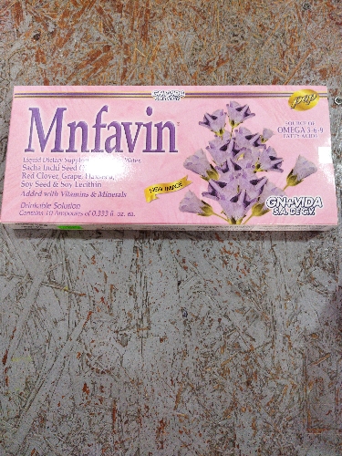Mnfavin ampolletas 10 pz