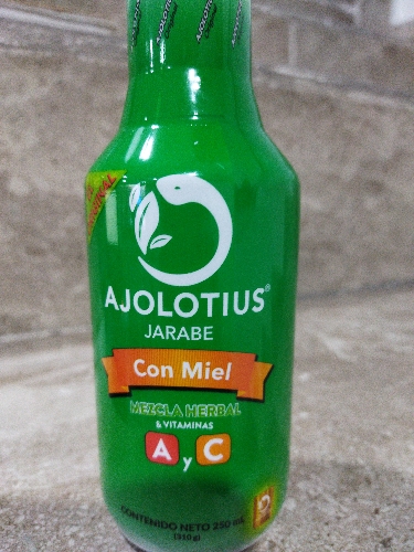 Jarabe ajolotius con miel 250 mil