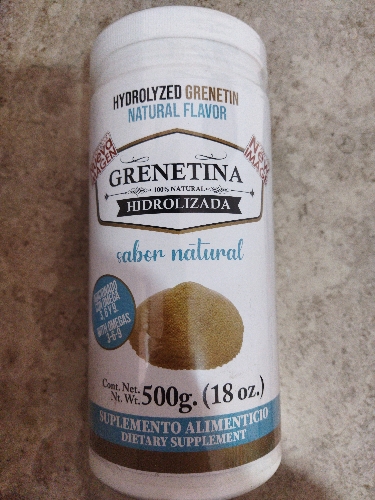 Grenetina Hidrolizada natural 500g