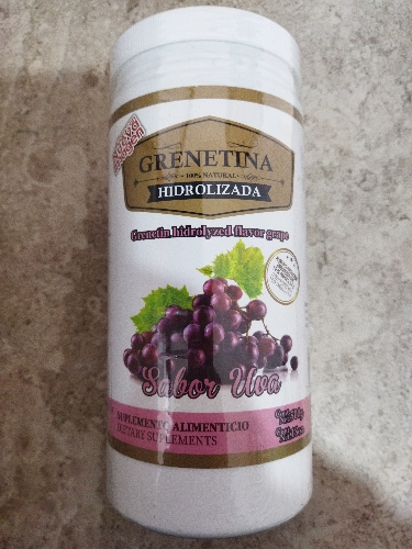 Grenetina Hidrolizada Uva 500gr